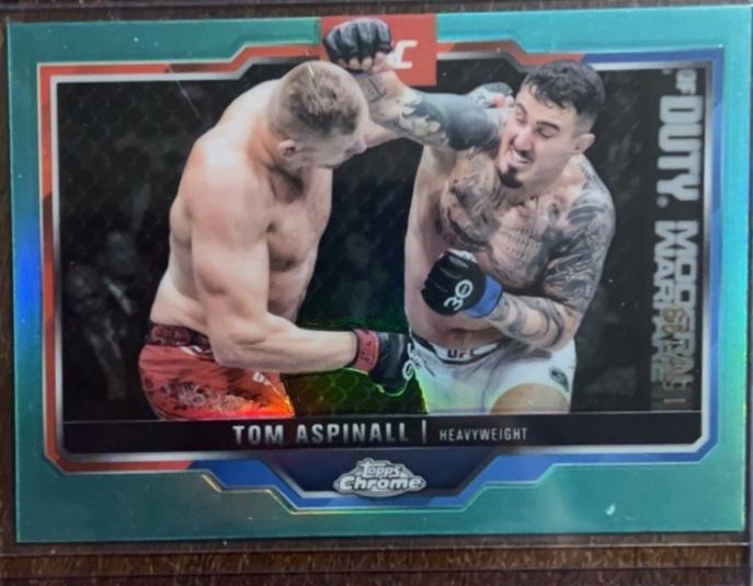 Tom Aspinall [Aqua Refractor] #146