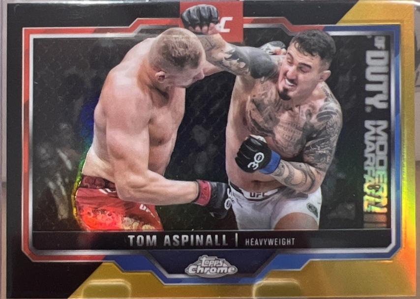 Tom Aspinall [Black Gold Refractor] #146