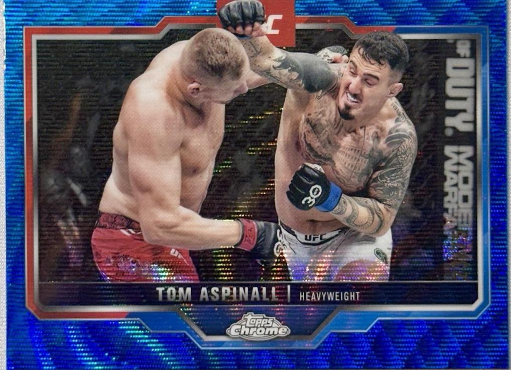 Tom Aspinall [Blue Wave Refractor] #146