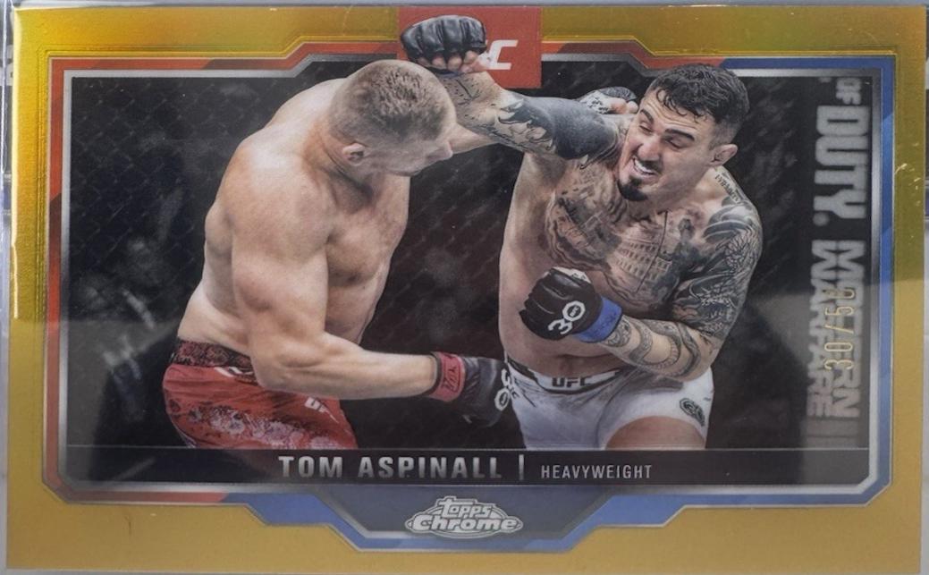 Tom Aspinall [Gold Refractor] #146