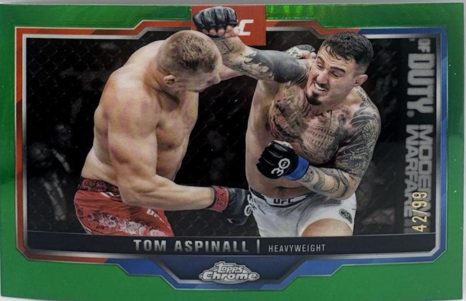 Tom Aspinall [Green Refractor] #146