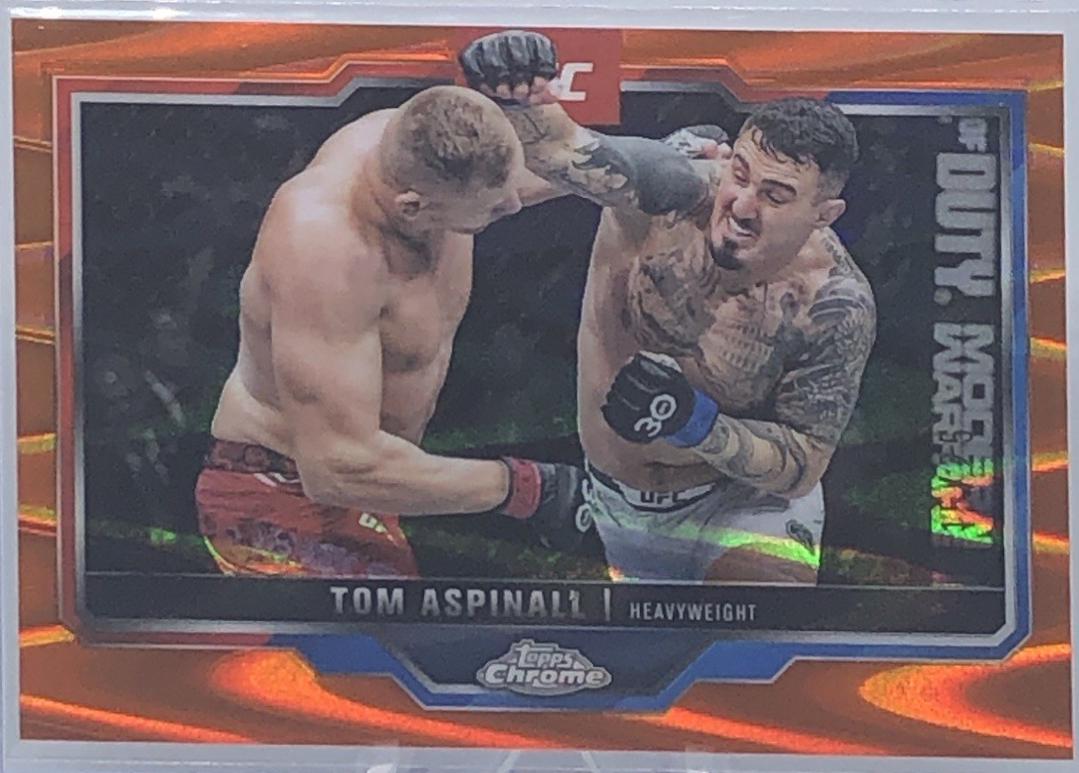 Tom Aspinall [Orange Refractor] #146