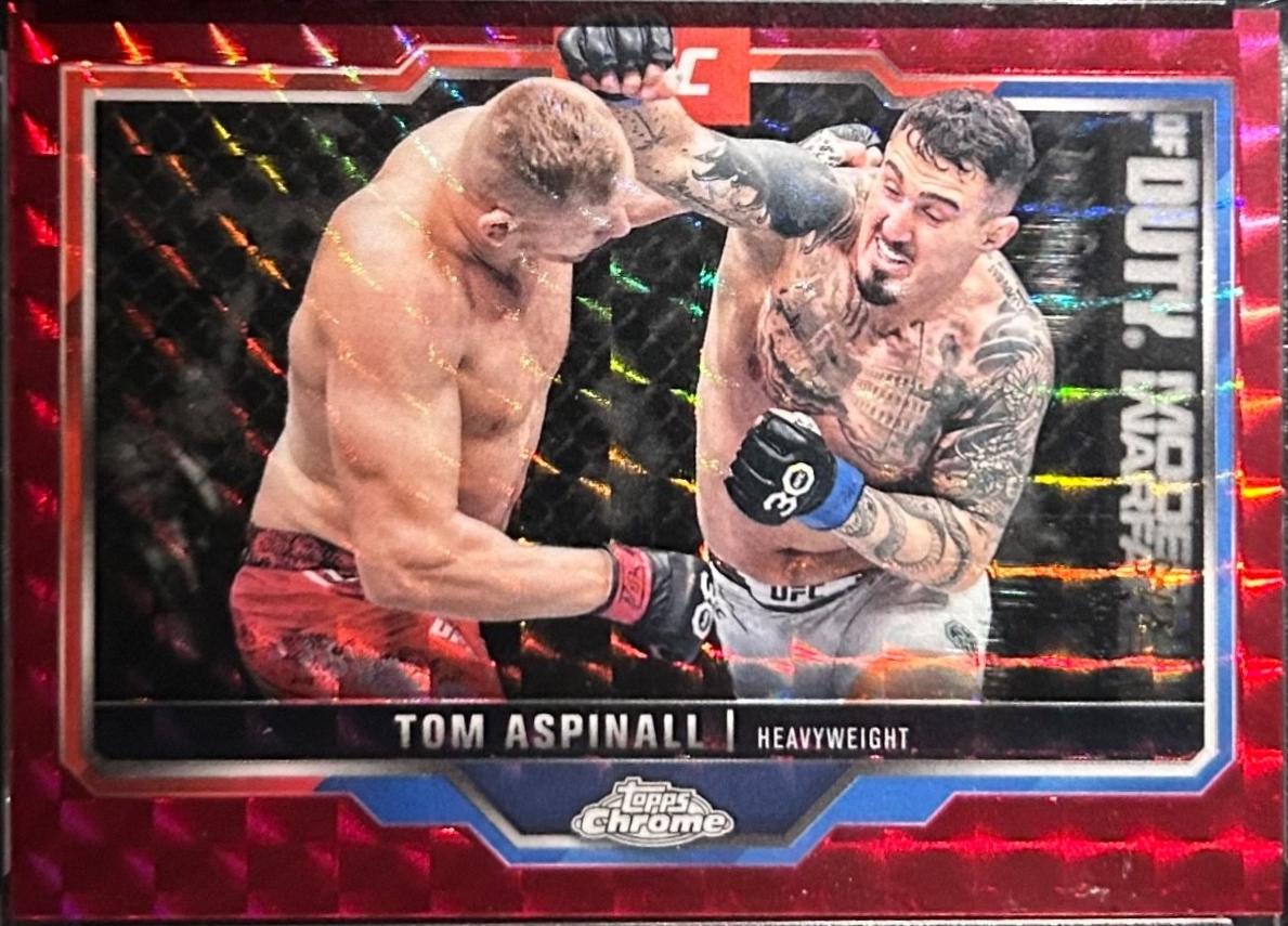 Tom Aspinall [Red Geometric Refractor] #146