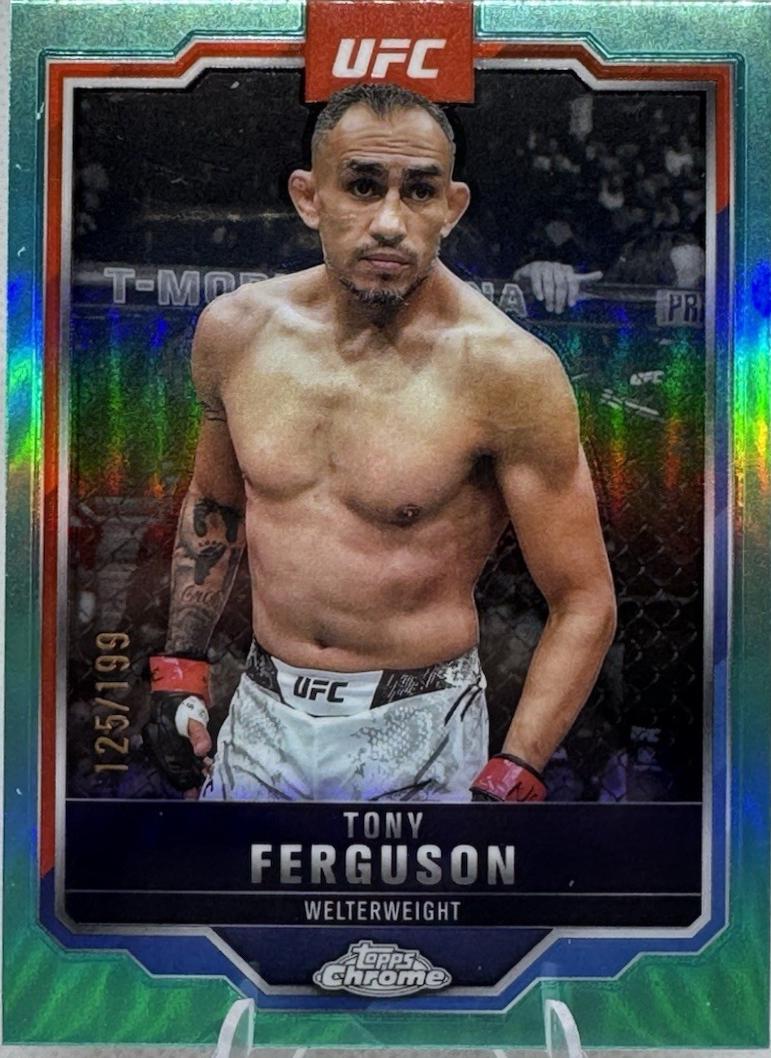 Tony Ferguson [Aqua Refractor] #171
