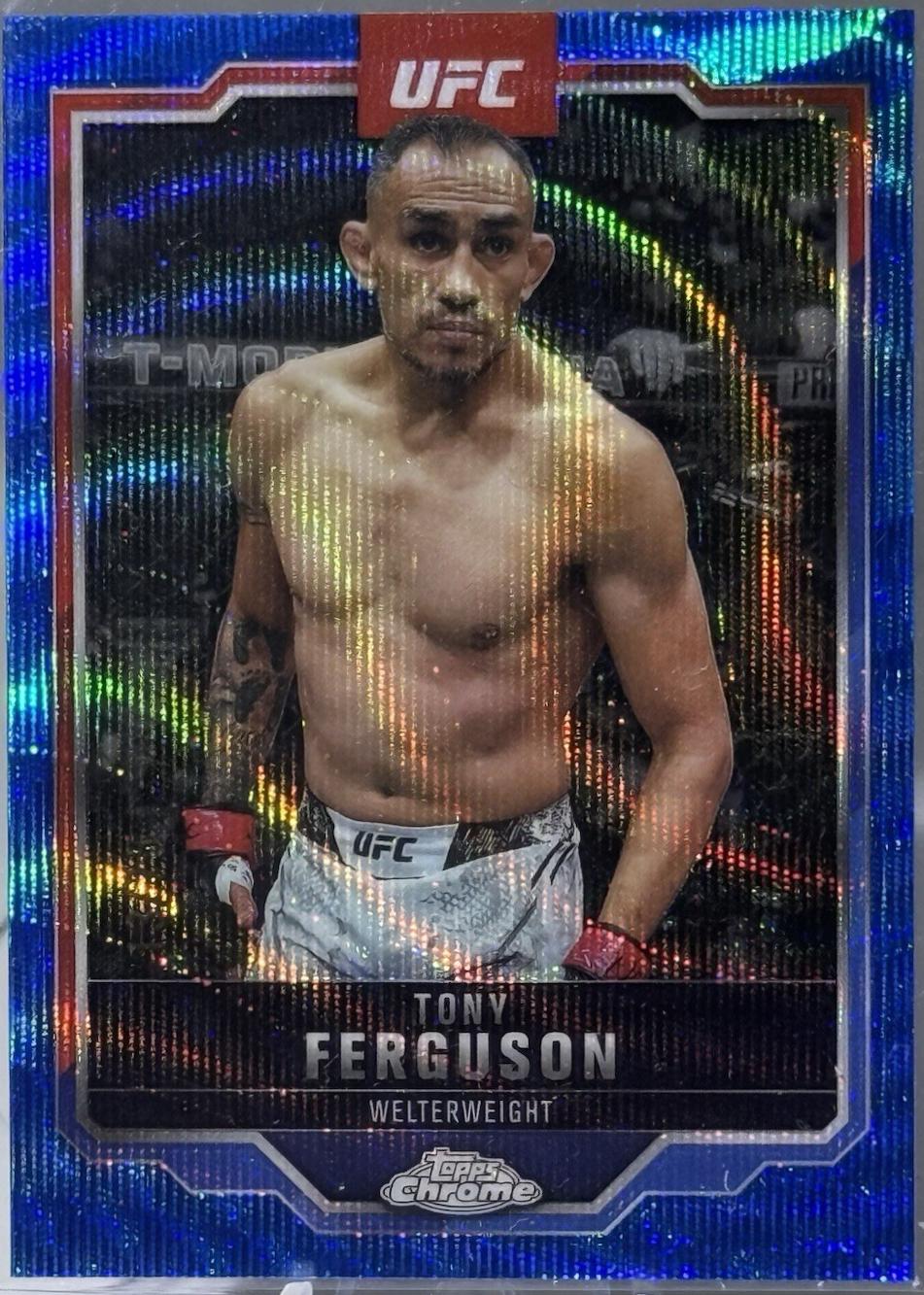 Tony Ferguson [Blue Wave Refractor] #171