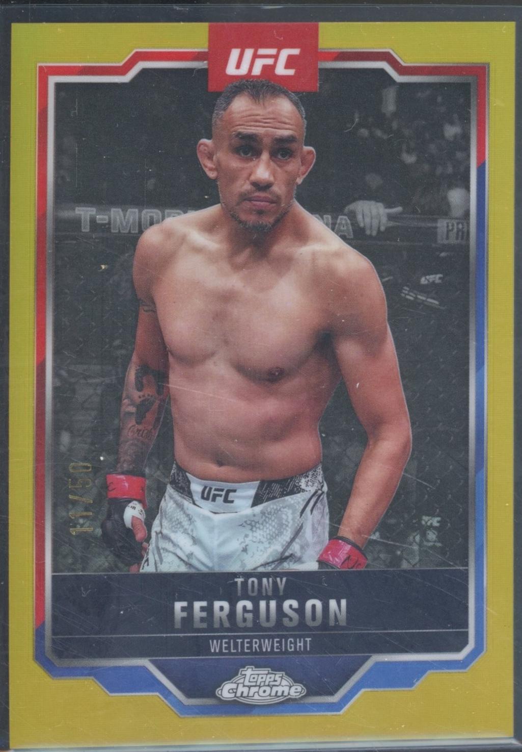 Tony Ferguson [Gold Refractor] #171