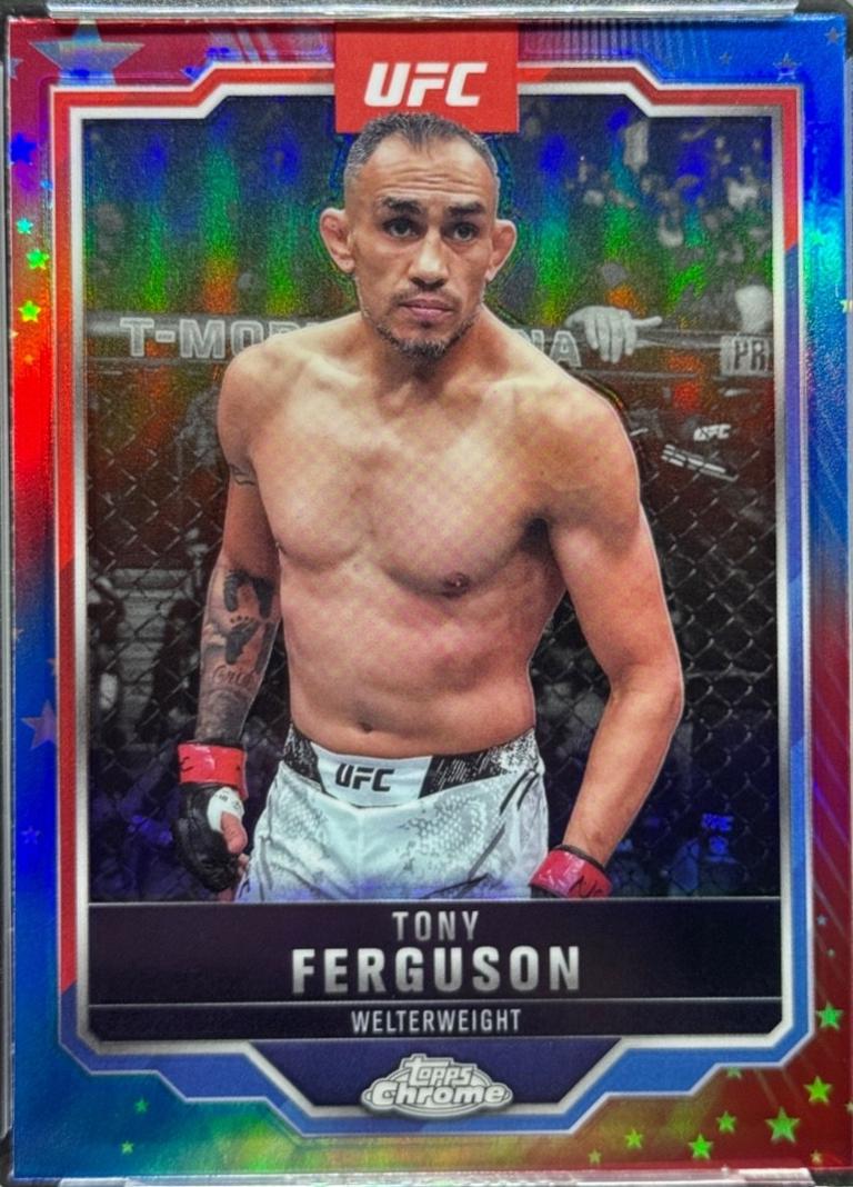 Tony Ferguson [Red Blue Refractor] #171