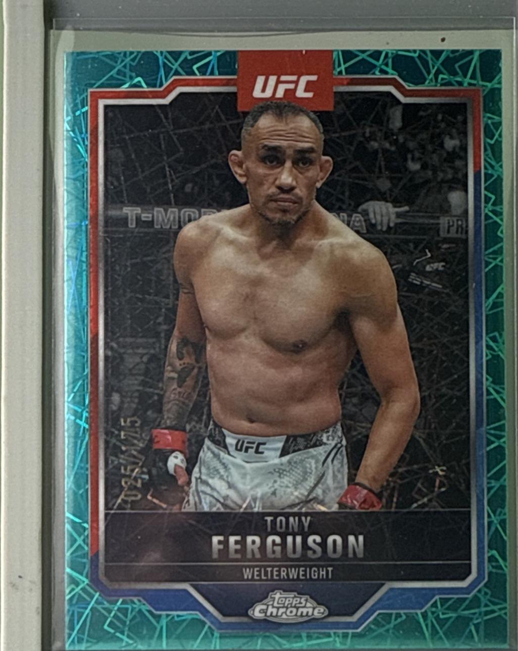 Tony Ferguson [Teal Lazer Refractor] #171