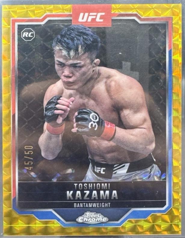 Toshiomi Kazama [Gold Geometric Refractor] #150