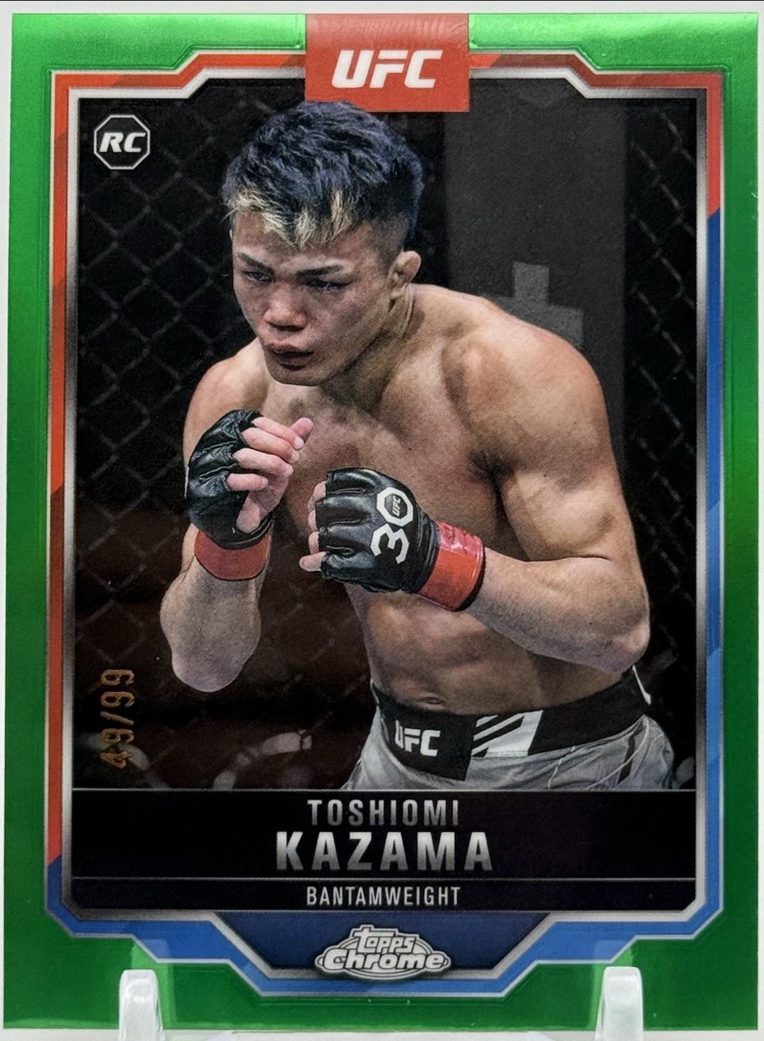 Toshiomi Kazama [Green Refractor] #150