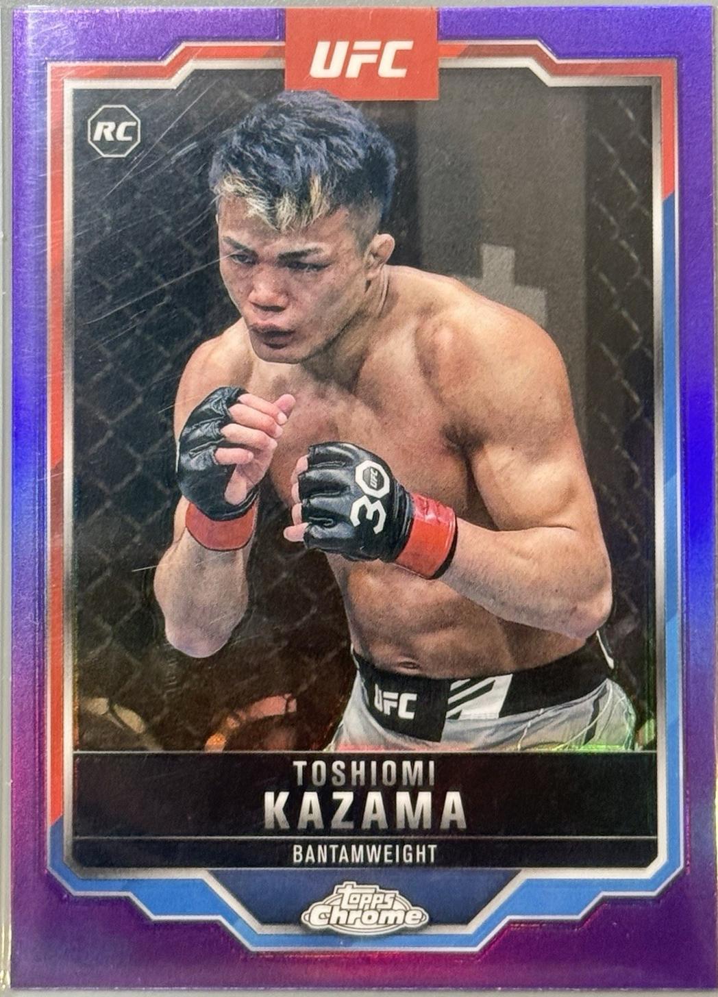 Toshiomi Kazama [Purple Refractor] #150