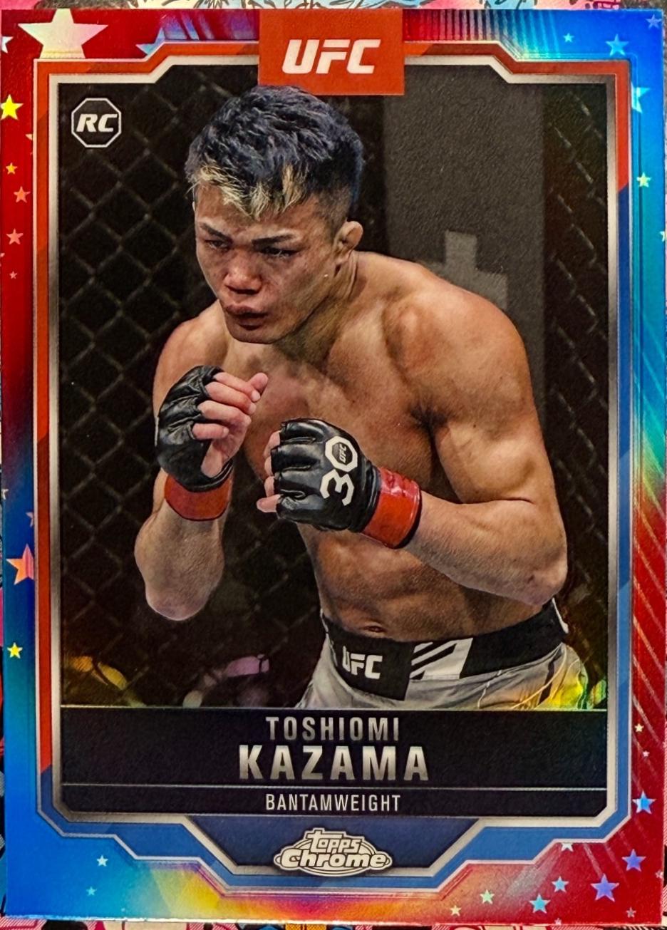 Toshiomi Kazama [Red Blue Refractor] #150