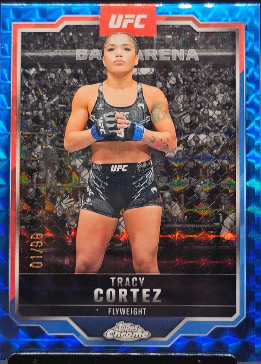 Tracy Cortez [Blue Geometric Refractor] #134