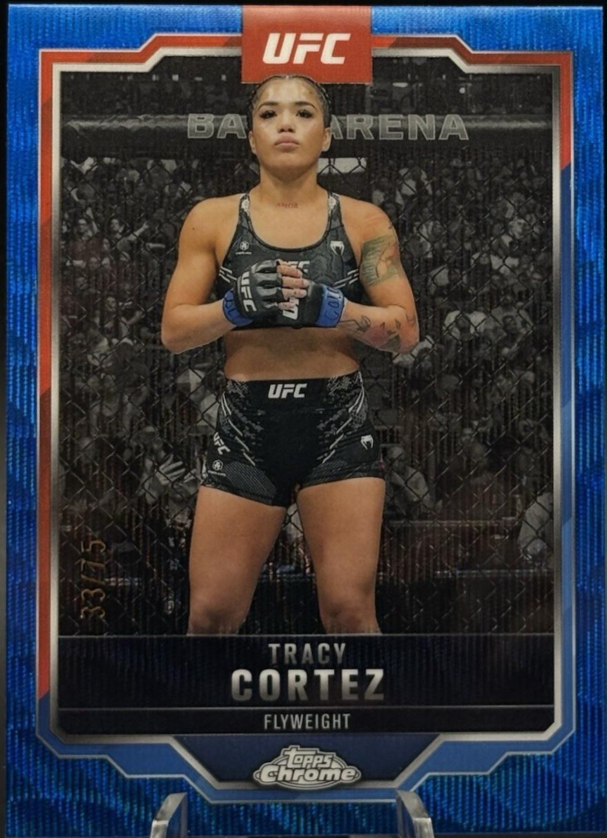 Tracy Cortez [Blue Wave Refractor] #134