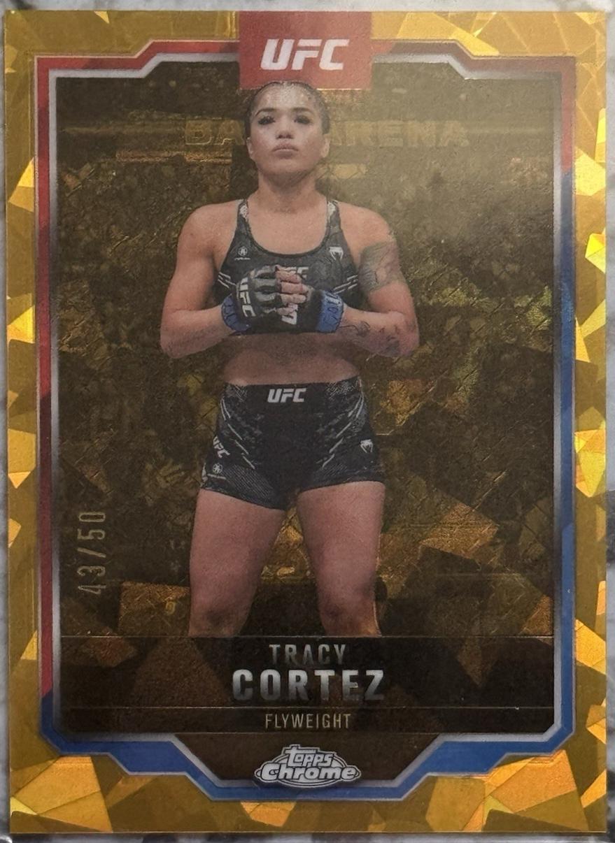 Tracy Cortez [Gold Geometric Refractor] #134