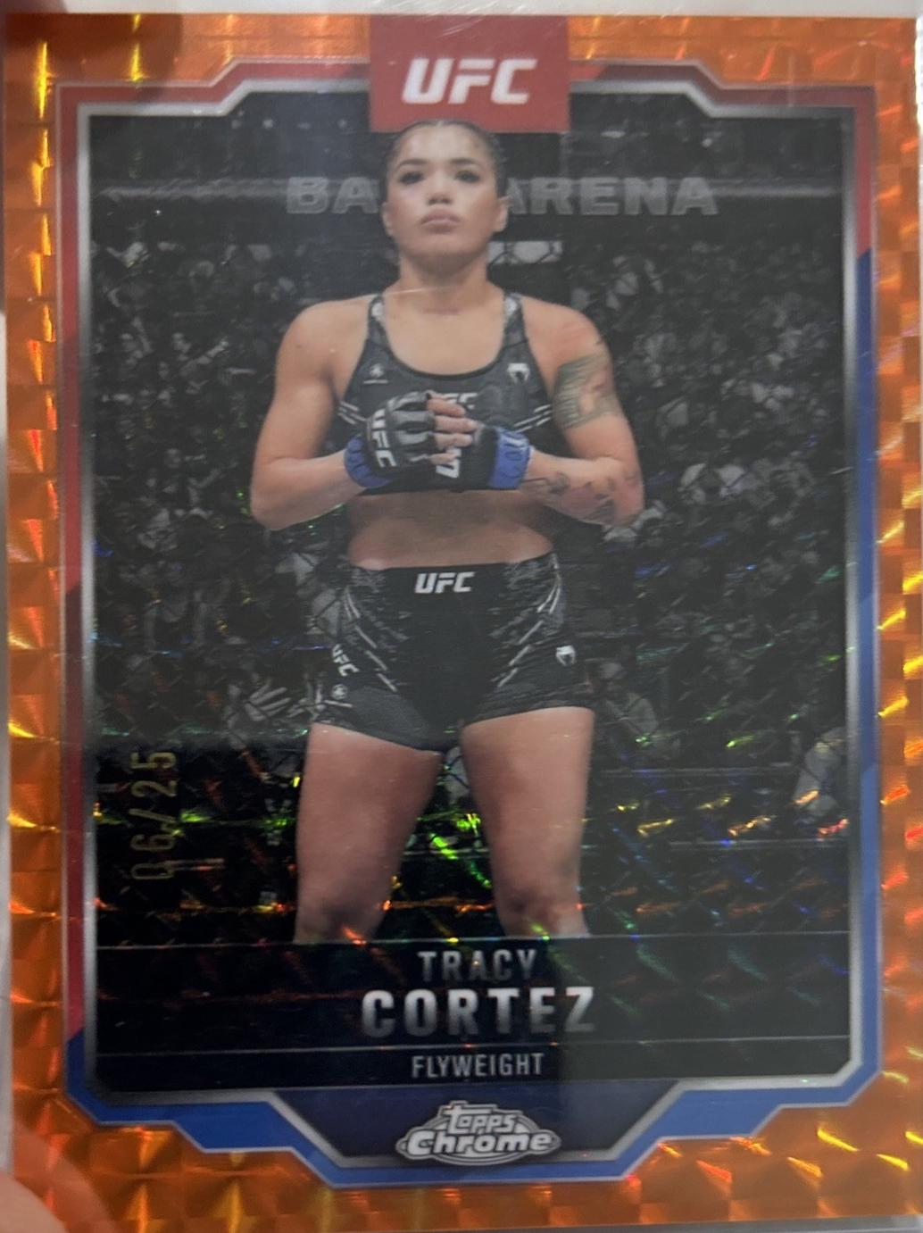 Tracy Cortez [Orange Geometric Refractor] #134