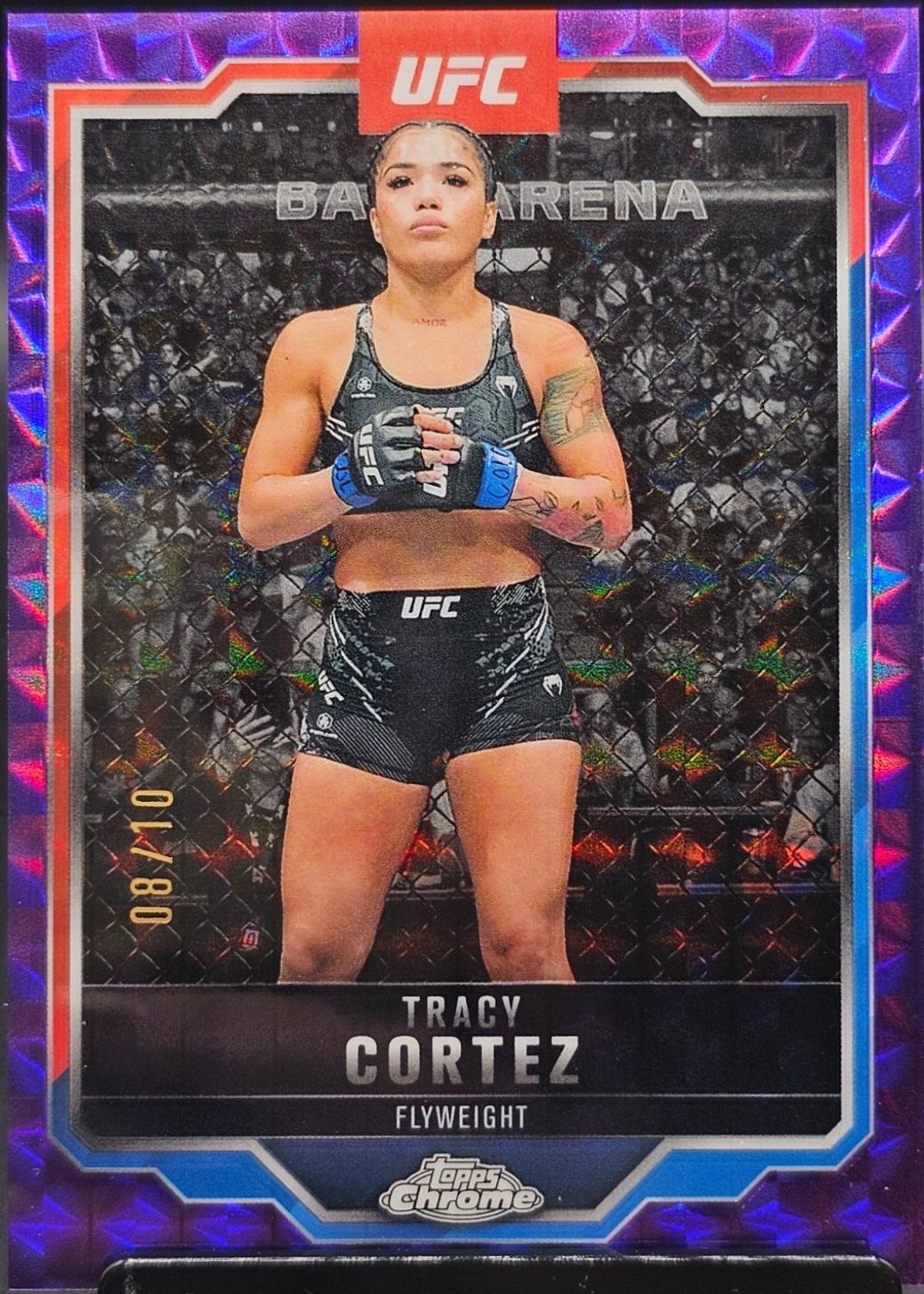 Tracy Cortez [Purple Geometric Refractor] #134