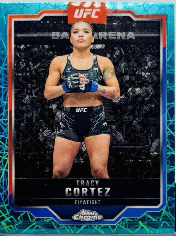 Tracy Cortez [Teal Lazer Refractor] #134