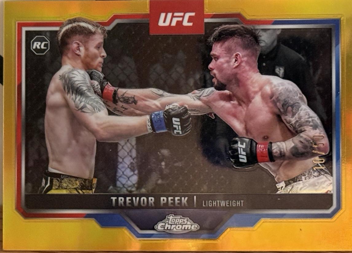 Trevor Peek [Gold Refractor] #180