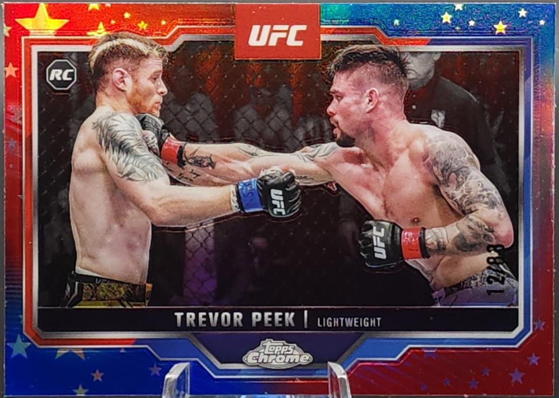Trevor Peek [Red White Blue Refractor] #180