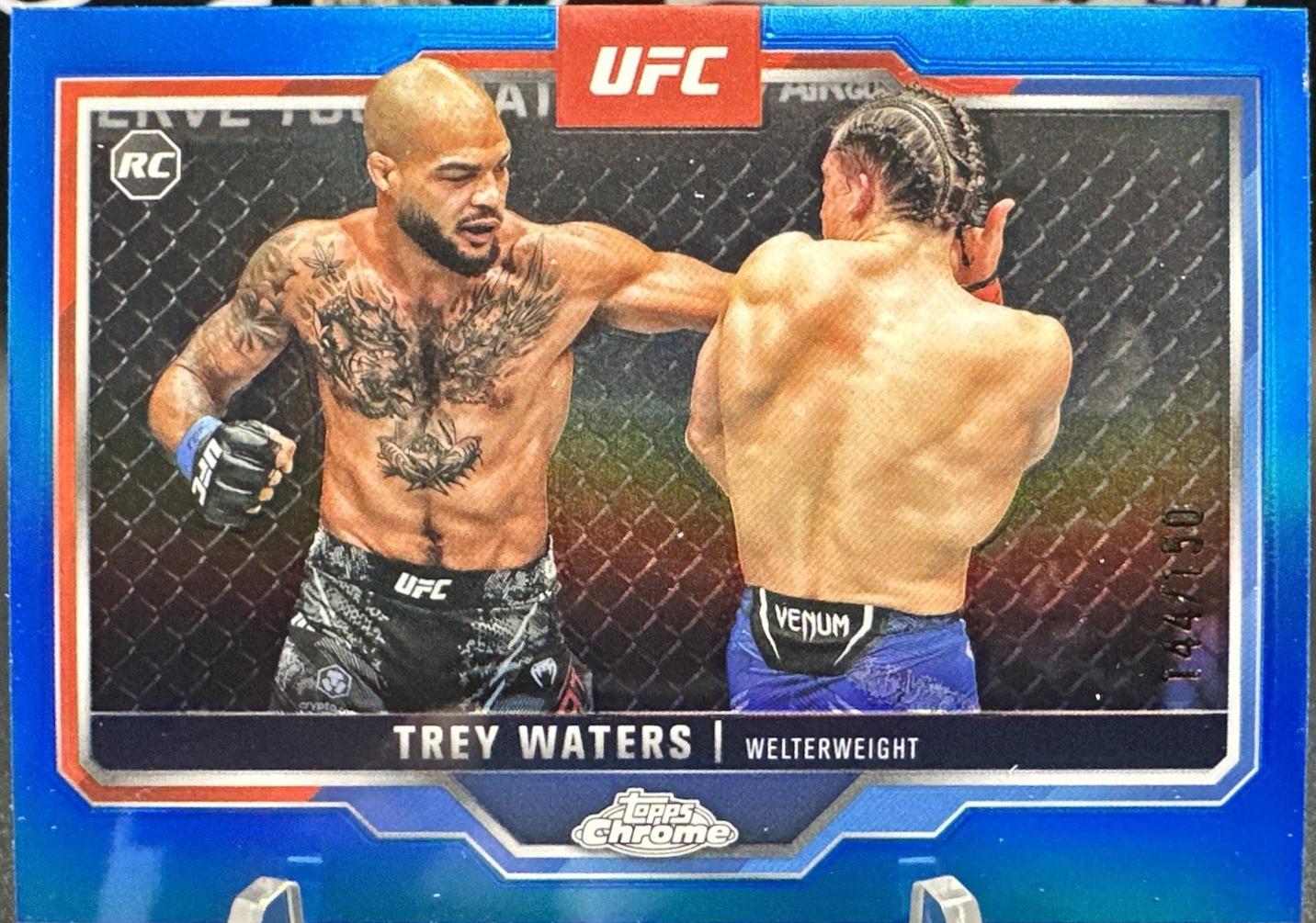 Trey Waters [Blue Refractor] #48