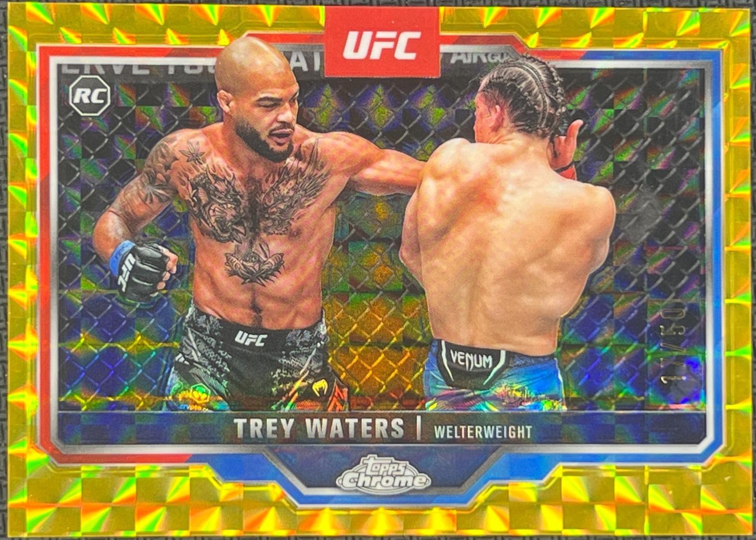 Trey Waters [Gold Geometric Refractor] #48