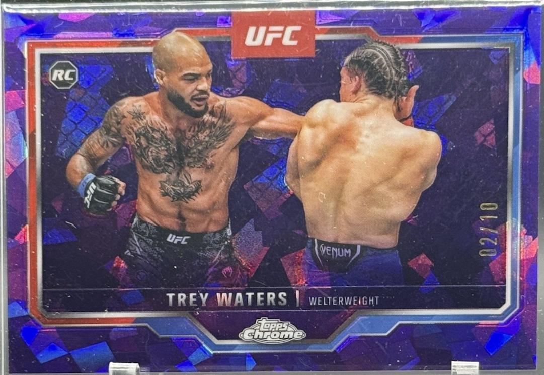 Trey Waters [Purple Geometric Refractor] #48