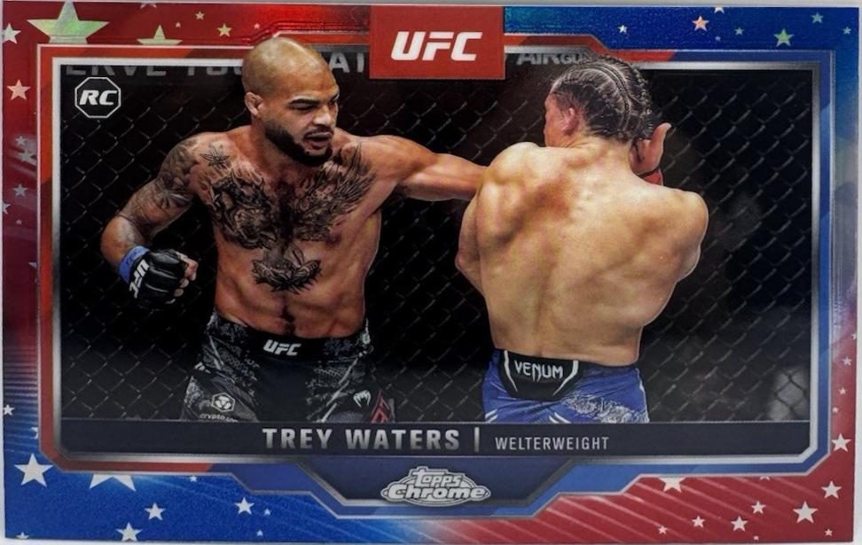 Trey Waters [Red Blue Refractor] #48