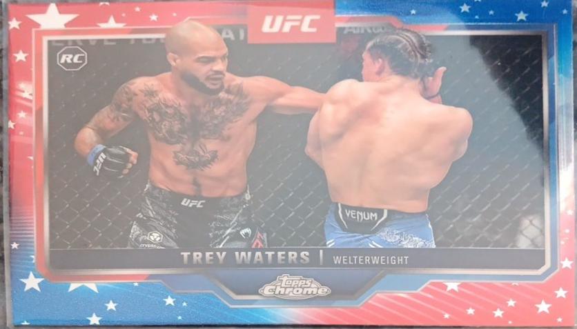Trey Waters [Red White Blue Refractor] #48