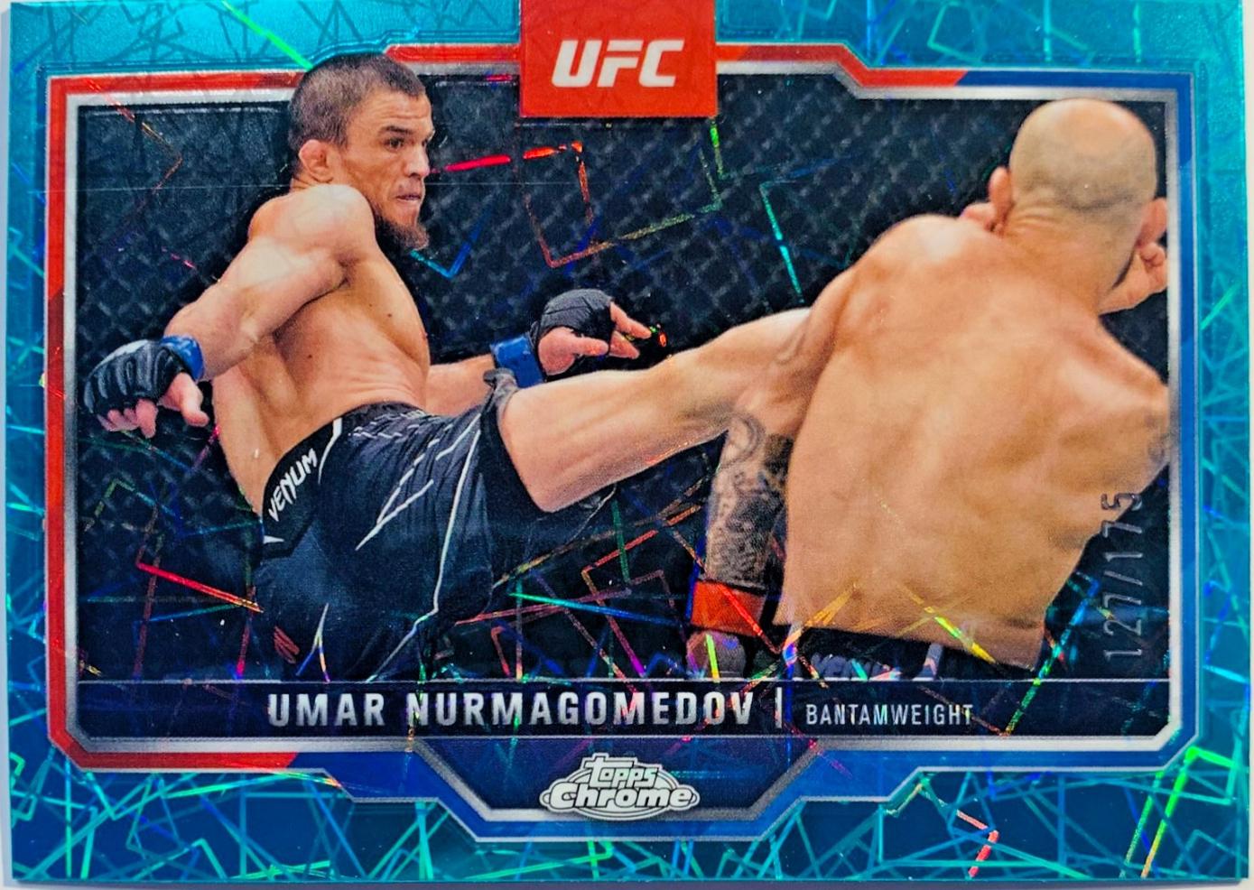 Umar Nurmagomedov [Teal Lazer Refractor] #107