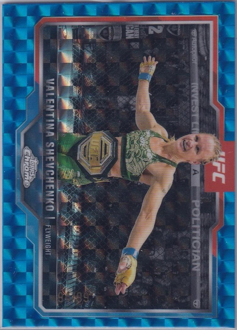 Valentina Shevchenko [Blue Geometric Refractor] #166