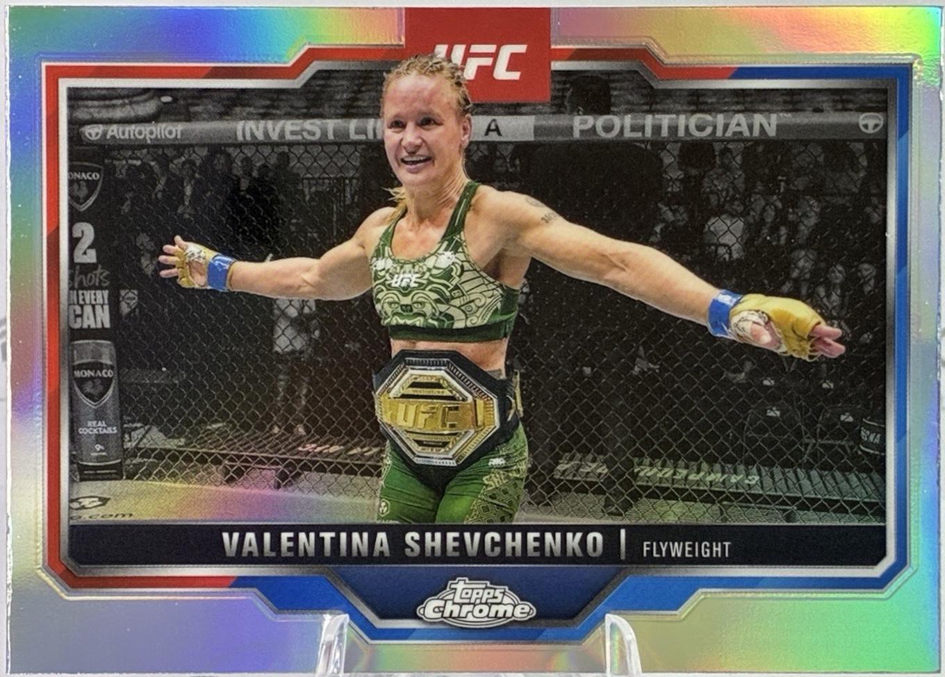 Valentina Shevchenko [Refractor] #166