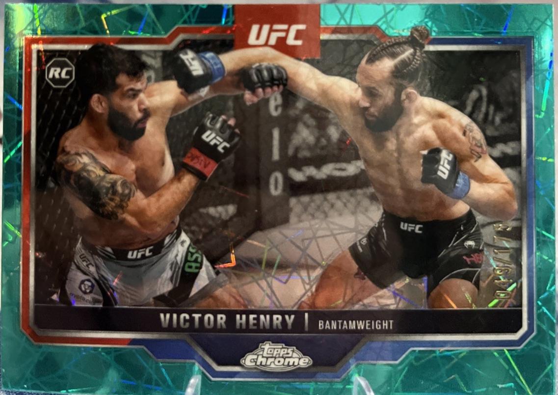 Victor Henry [Teal Lazer Refractor] #59