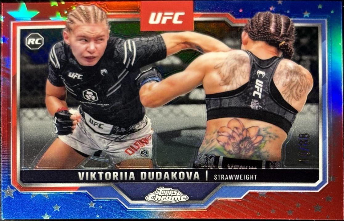 Viktoriia Dudakova [Red White Blue Refractor] #4