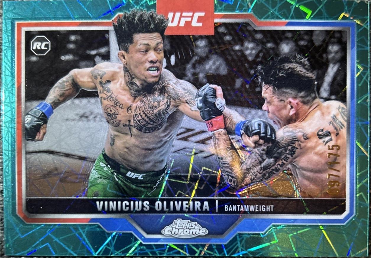 Vinicius Oliveira [Aqua Refractor] #9