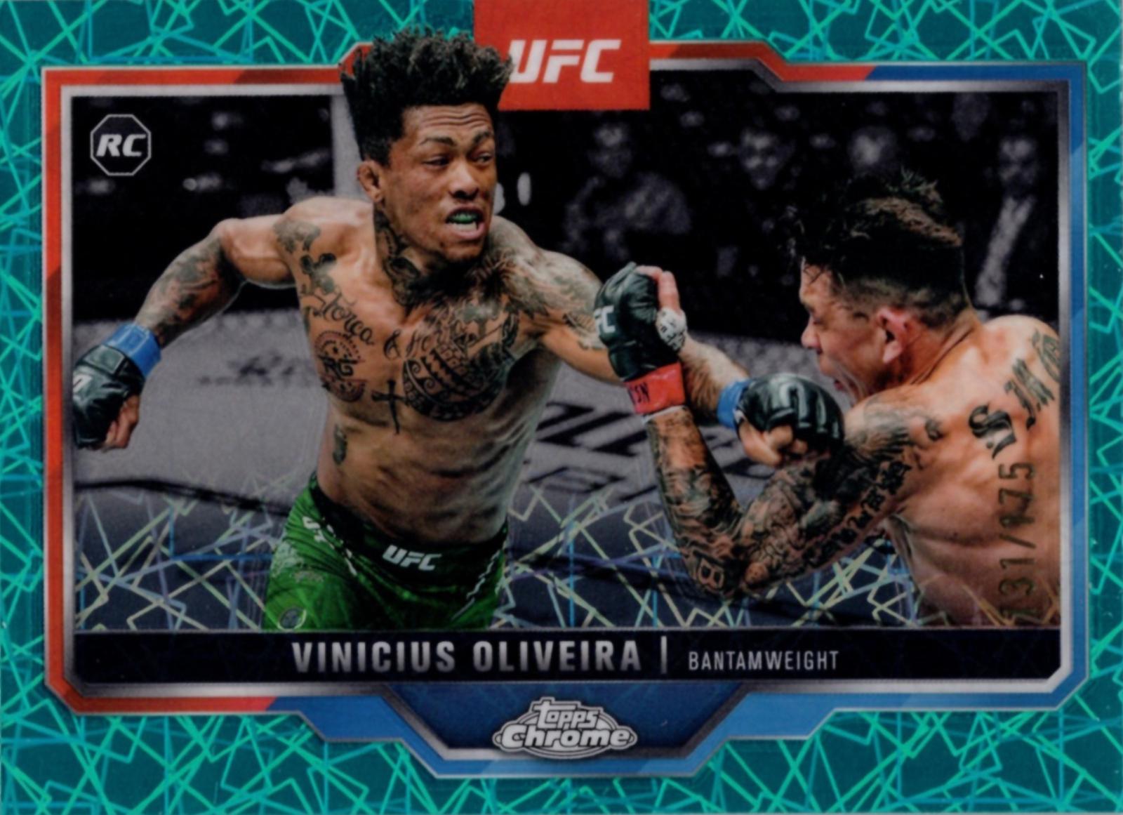 Vinicius Oliveira [Teal Lazer Refractor] #9