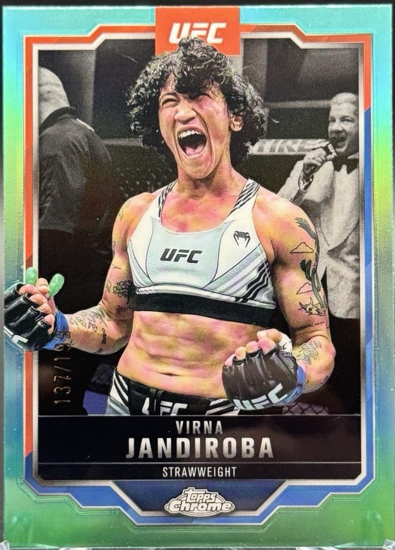 Virna Jandiroba [Aqua Refractor] #123