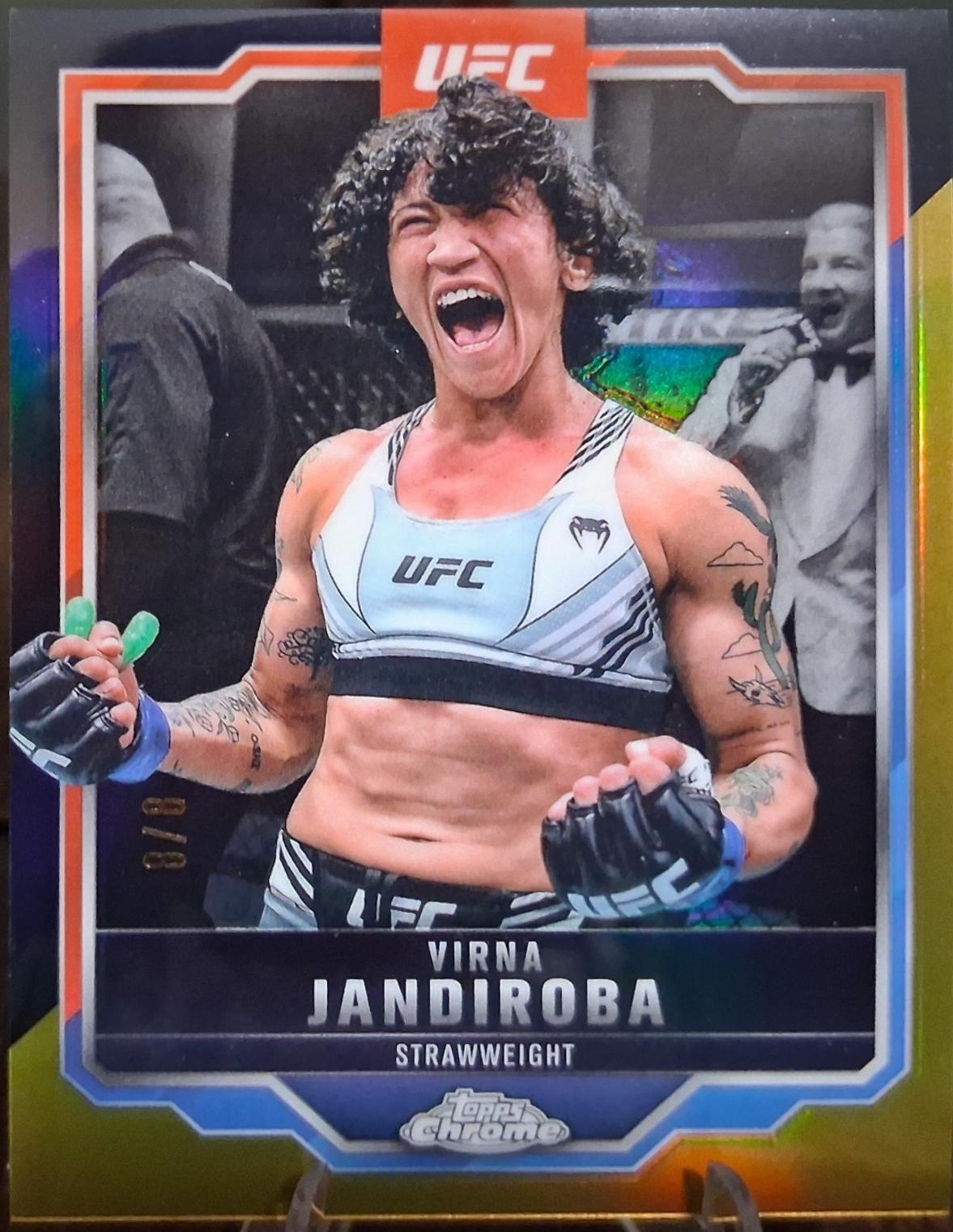 Virna Jandiroba [Black Gold Refractor] #123