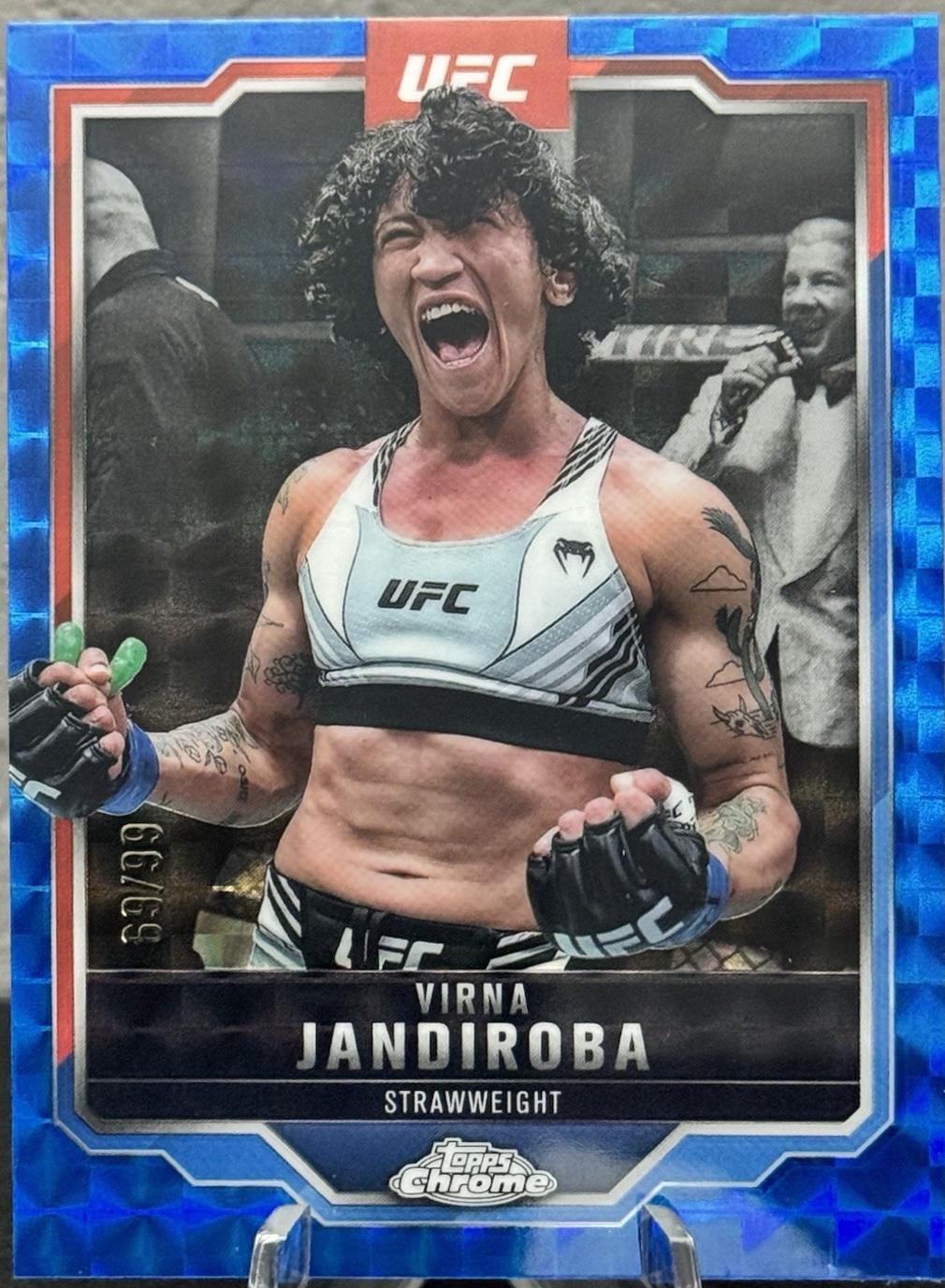 Virna Jandiroba [Blue Geometric Refractor] #123
