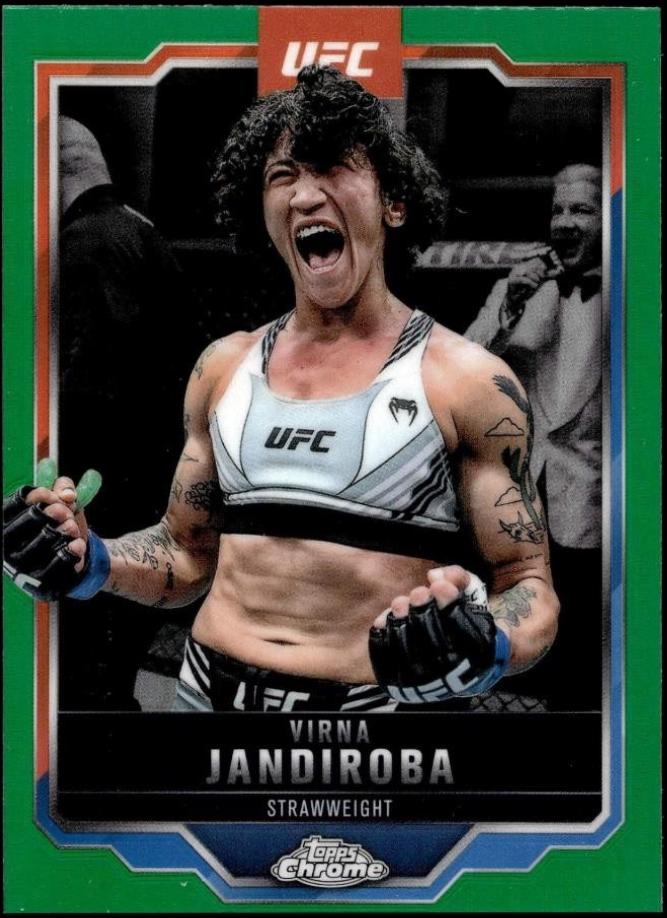 Virna Jandiroba [Green Refractor] #123