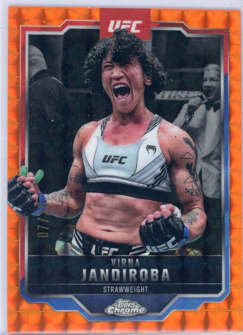 Virna Jandiroba [Orange Geometric Refractor] #123