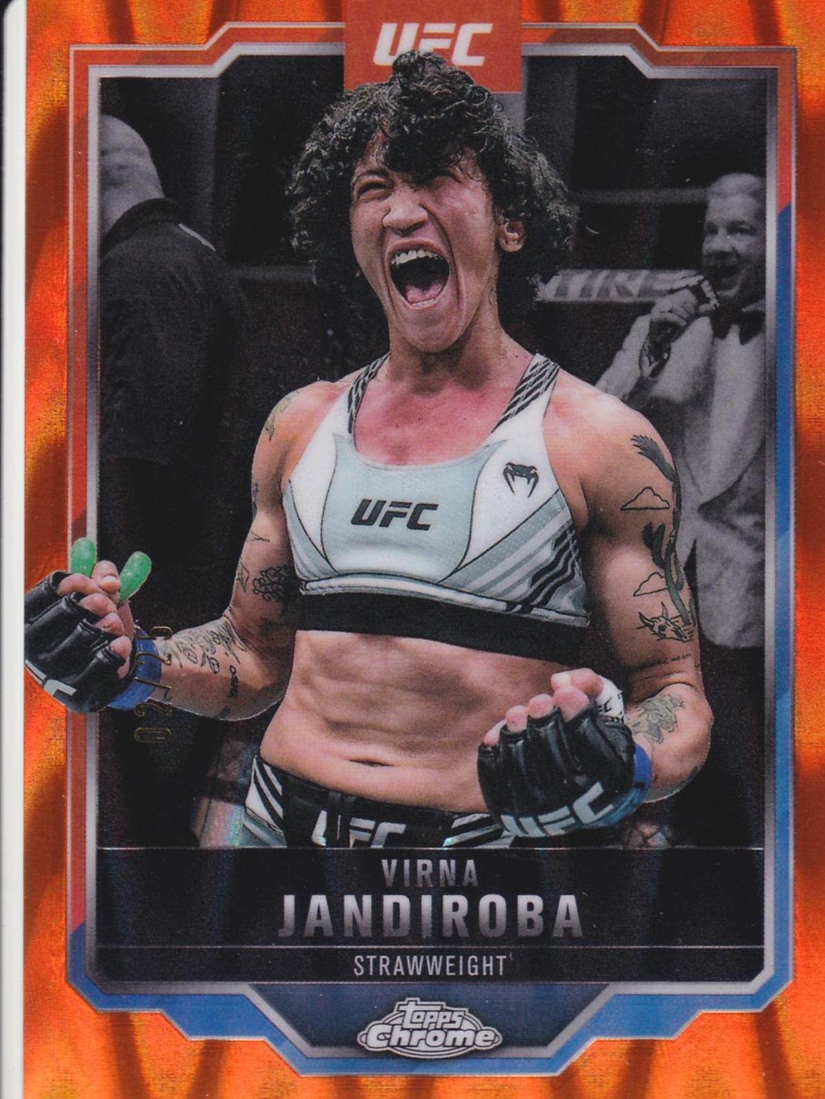 Virna Jandiroba [Orange Refractor] #123