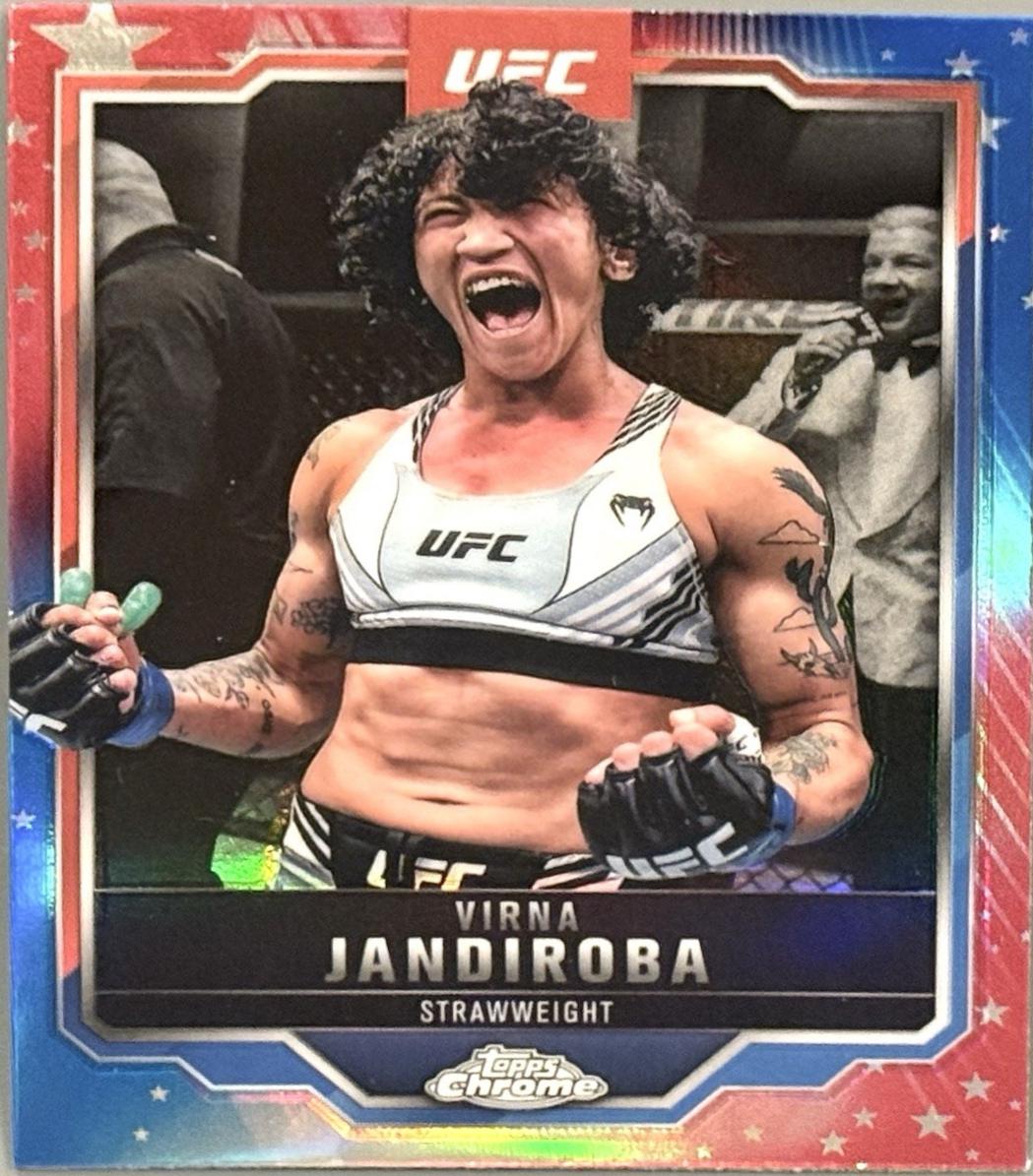 Virna Jandiroba [Red White Blue Refractor] #123