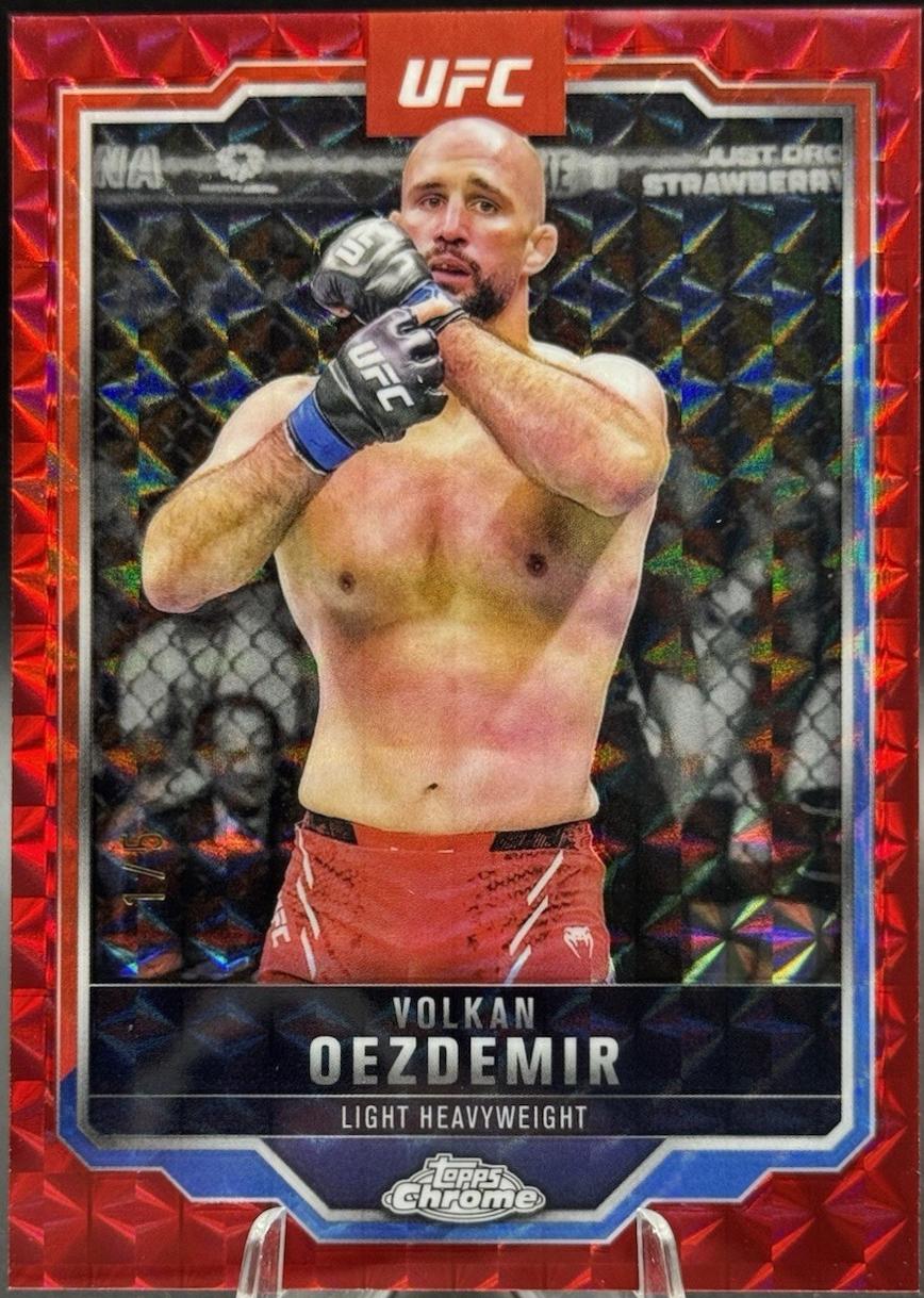 Volkan Oezdemir [Red Geometric Refractor] #193