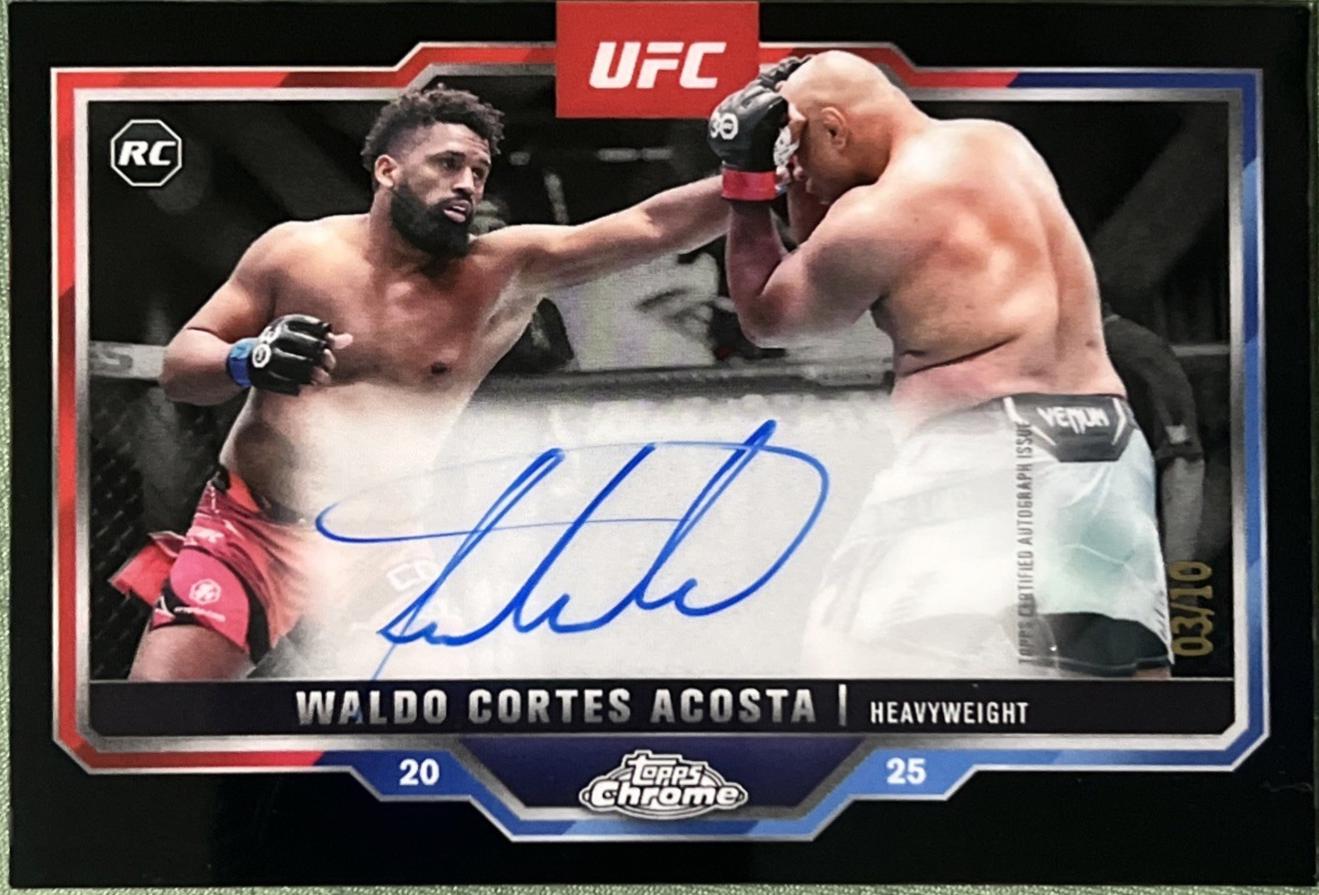 Waldo Cortes Acosta [Black Refractor] #19