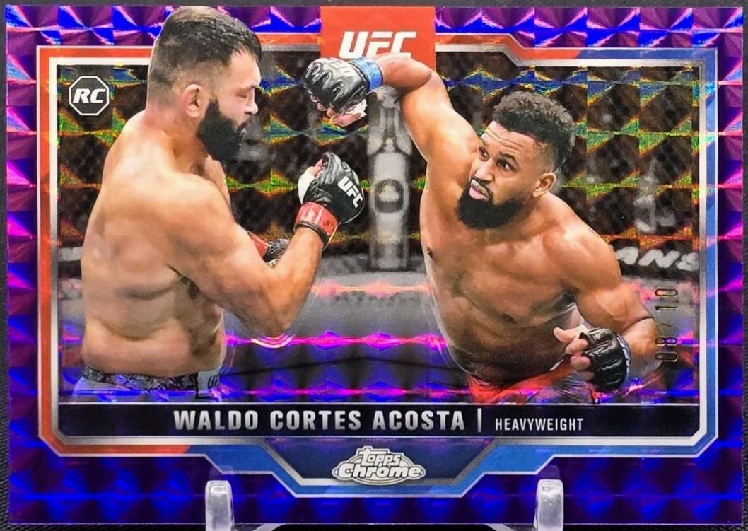 Waldo Cortes Acosta [Purple Geometric Refractor] #19