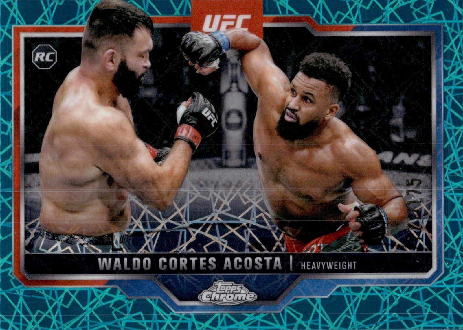 Waldo Cortes Acosta [Teal Lazer Refractor] #19