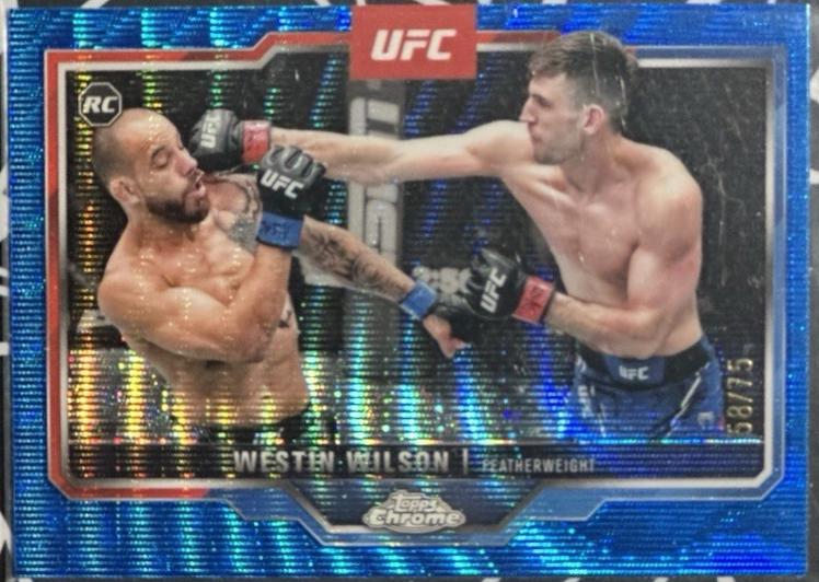 Westin Wilson [Blue Wave Refractor] #108