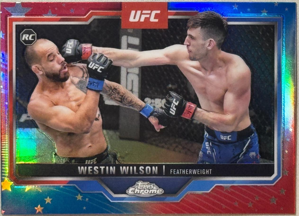 Westin Wilson [Red Blue Refractor] #108