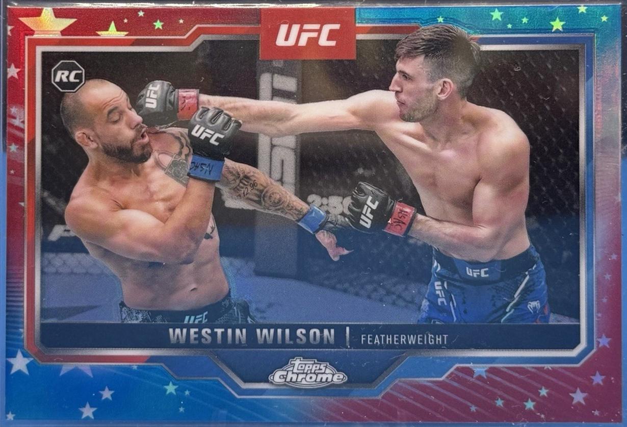 Westin Wilson [Red White Blue Refractor] #108